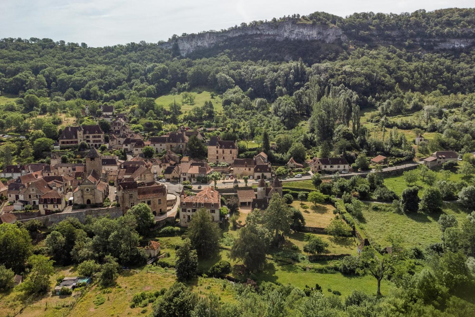 Manoir De Laroque Delprat Bed and Breakfast Autoire Eksteriør billede
