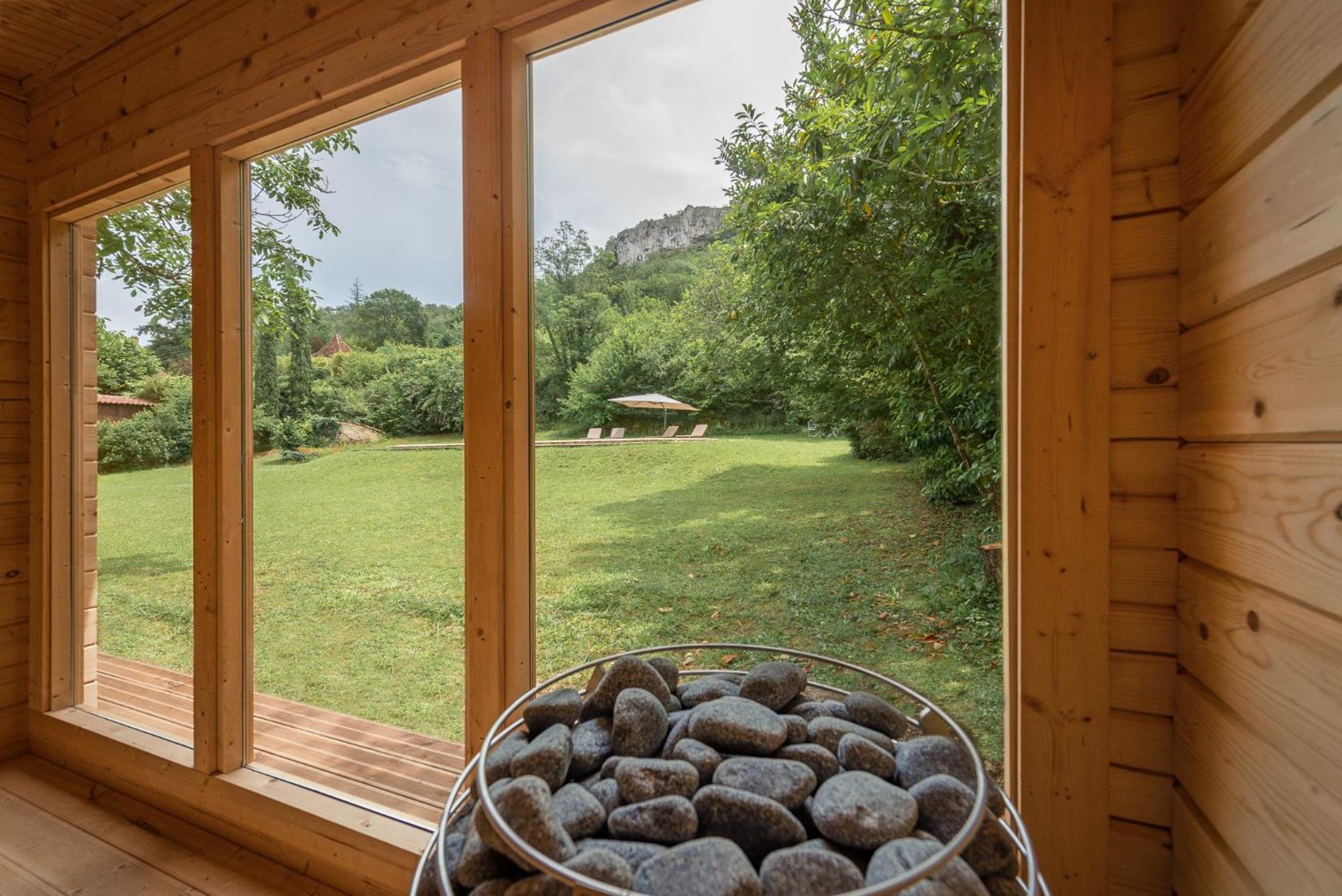 Manoir De Laroque Delprat Bed and Breakfast Autoire Eksteriør billede