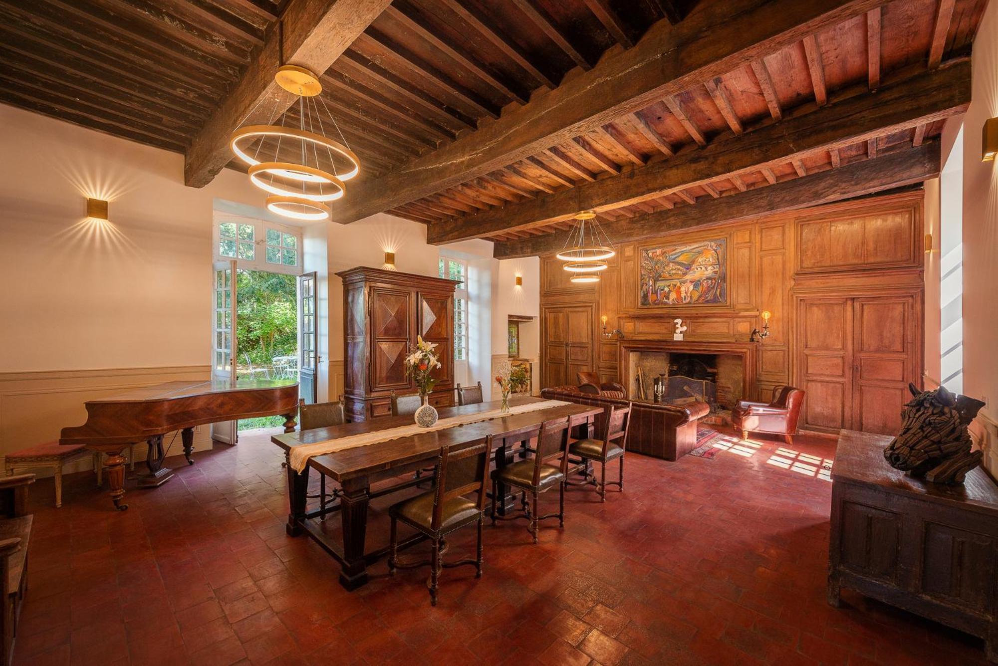 Manoir De Laroque Delprat Bed and Breakfast Autoire Eksteriør billede