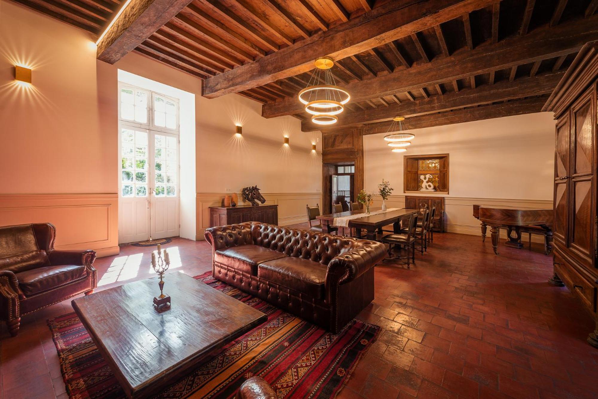 Manoir De Laroque Delprat Bed and Breakfast Autoire Eksteriør billede