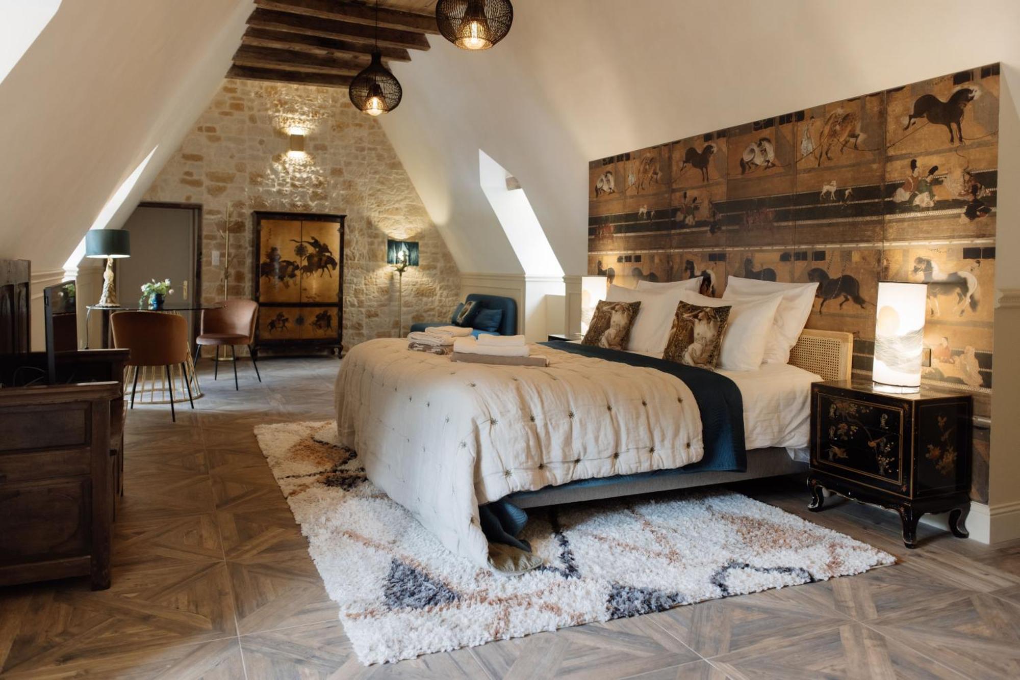Manoir De Laroque Delprat Bed and Breakfast Autoire Eksteriør billede